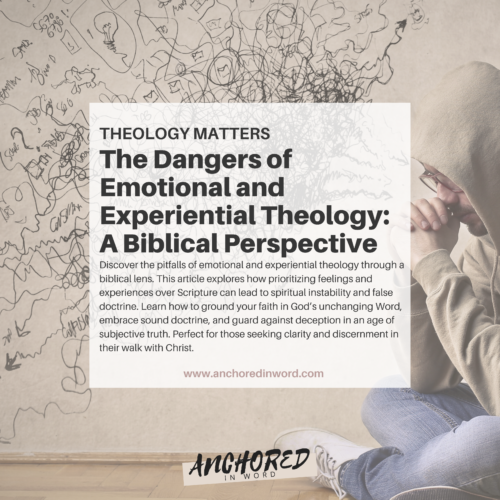 experiential theology emotional